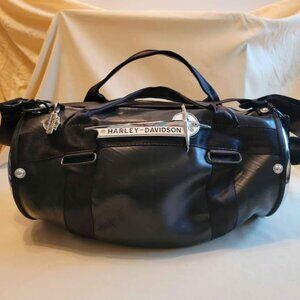 Harley Davidson Rubberized Barrel Bag